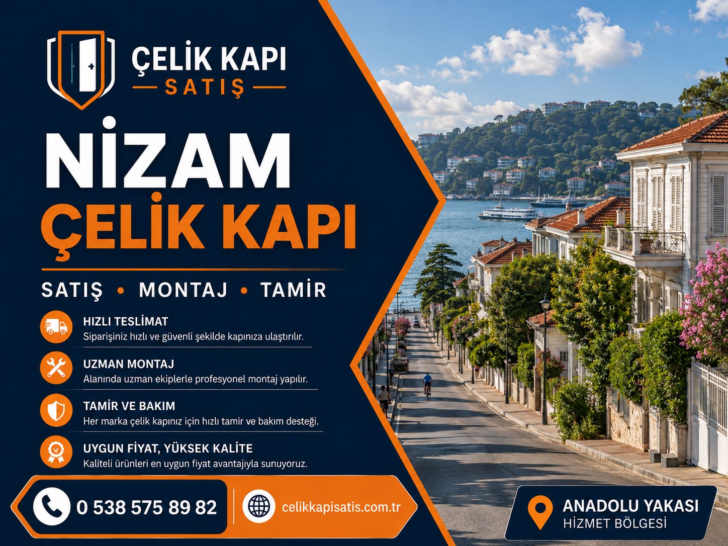 Adalar Nizam Çelik Kapı